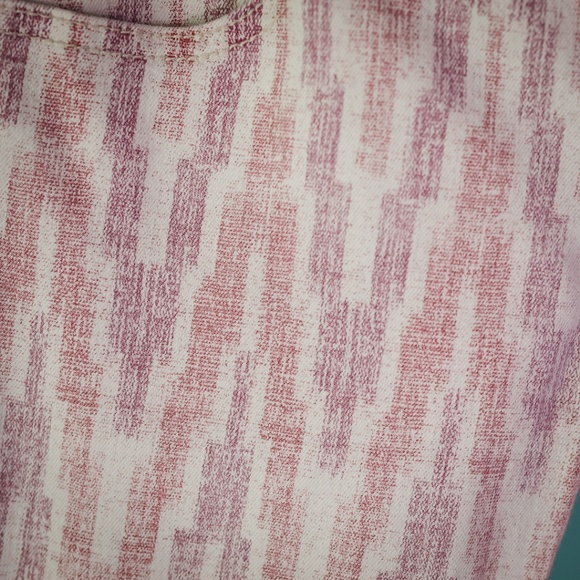 Free People Size 26 Red White Skinny Pants - Picture 3 of 6